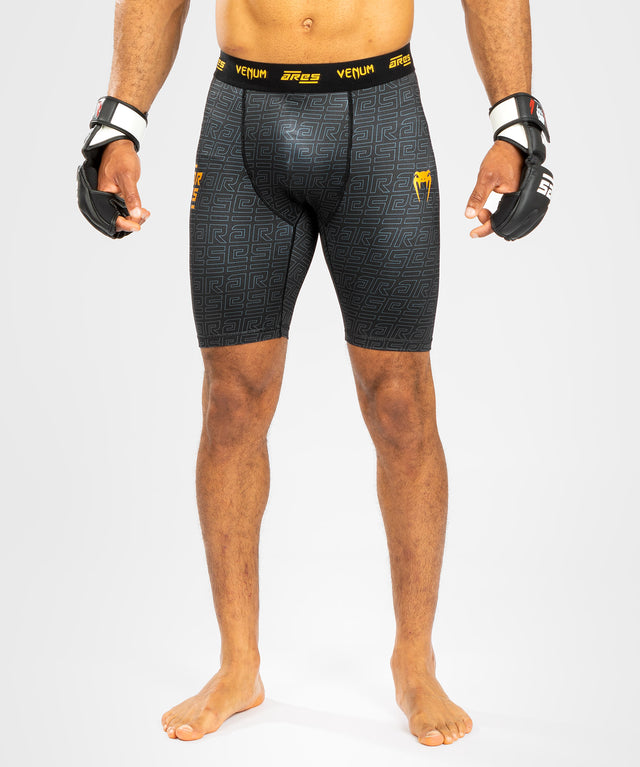 Venum x Ares Vale Tudo Shorts – Schwarz/Gold