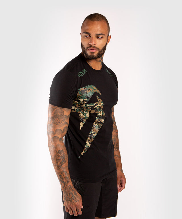 Venum T-Shirt Giant - Zwart/Camo
