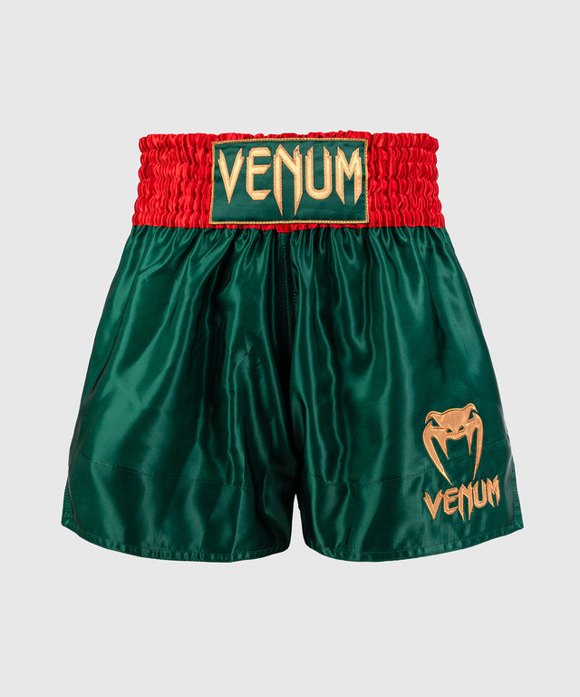 Shorts de kickboxing Venum Classic – Vert forêt profond