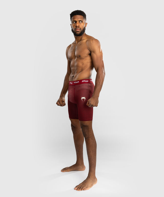 Venum x Ares Vale Tudo Shorts – Bordeauxrött