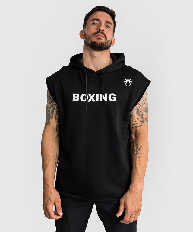 Venum Hoodie Sleeveless VT Boxing - Sort/Hvid