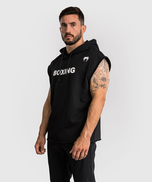 Venum Hoodie Sleeveless VT Boxing - Sort/Hvid