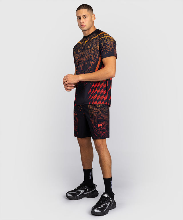 Trička Venum Dry-Tech Quetzal Fury – Černé/Červené