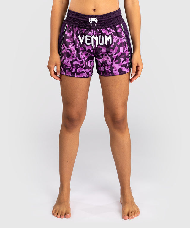 Venum Muay Thai shorts Iris – Lilla/Camo pink