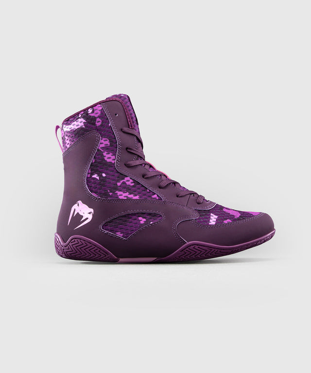 Chaussures de boxe Venum Iris – Violet/Camo rose