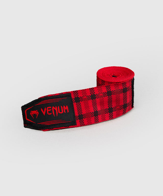 Venum Boxningslindor Tartan - Fury Red