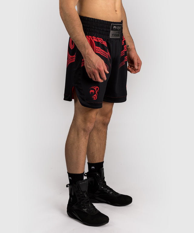 Pantaloncini da boxe Venum x Mike Tyson Tiger – Nero/Rosso