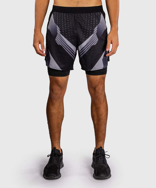 Pantaloncini a compressione Venum No-Gi 6.0 – Nero/Bianco