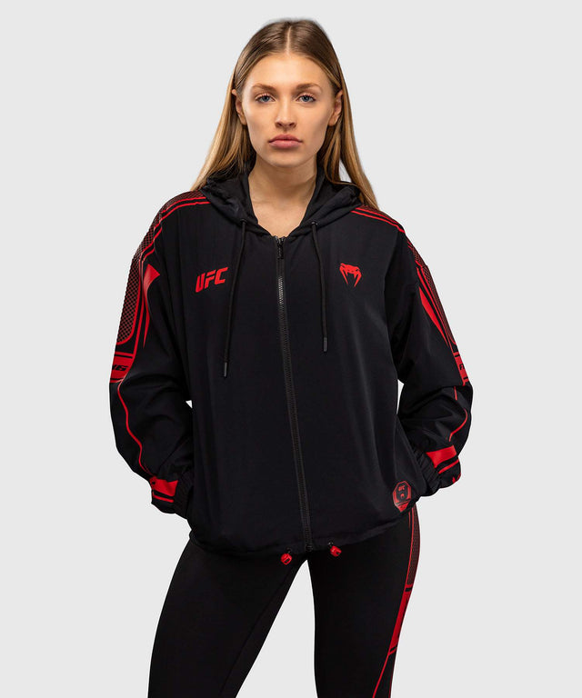 Hoodie Venum UFC Unity cu Fermoare Femei – Negru