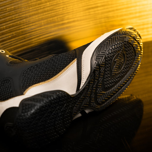 Chaussures de boxe Hayabusa x Mayweather Champ – Noir/Blanc