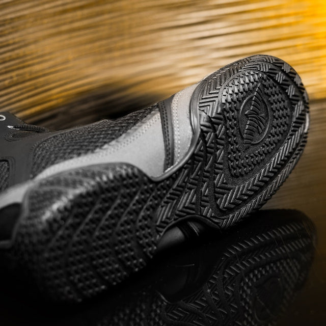 Chaussures de boxe Hayabusa x Mayweather Champ – Noir/Gris