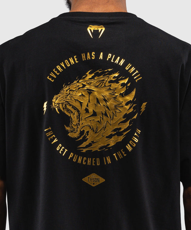 Camiseta Venum x Mike Tyson Tiger – Negro/Oro