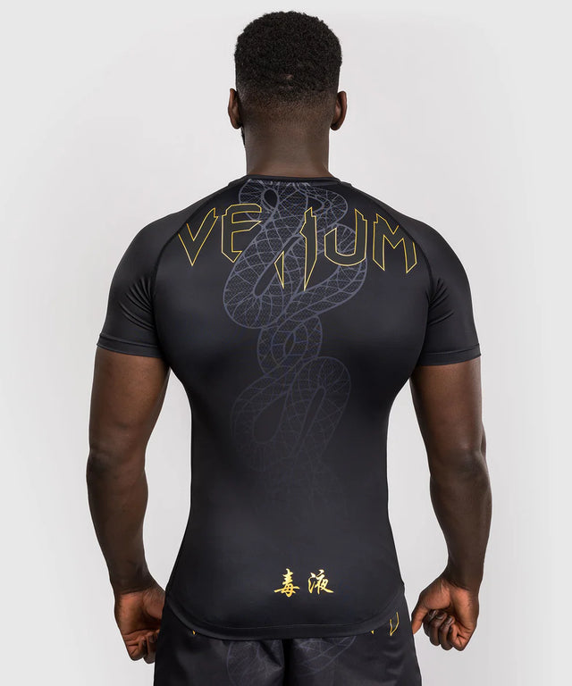 Rashguard Venum Serpenti Maniche Corte – Nero