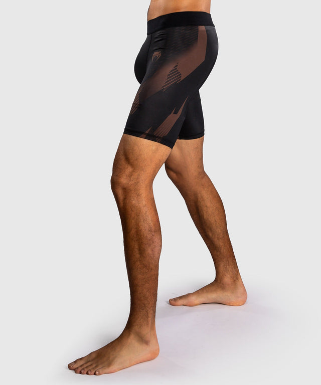 Shorts de compression Venum No-Gi 6.0 – Noir/Marron