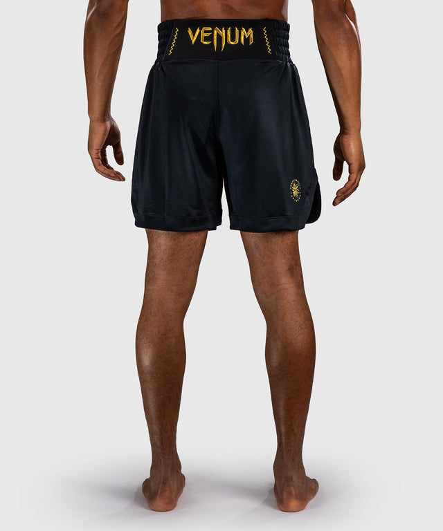 Calções de boxe Venum Attack – Preto/Ouro