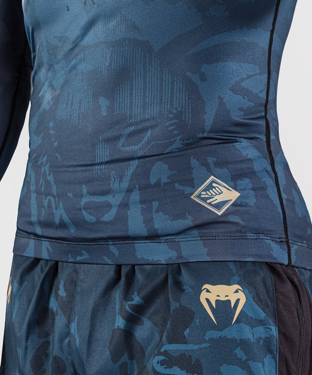 Venum Rashguard Jujutsu Kaisen Fushiguro Lange ærmer - Blå