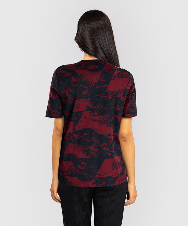 T-shirt UFC Venum Zenith – Azul-marinho/Bordô/Prata