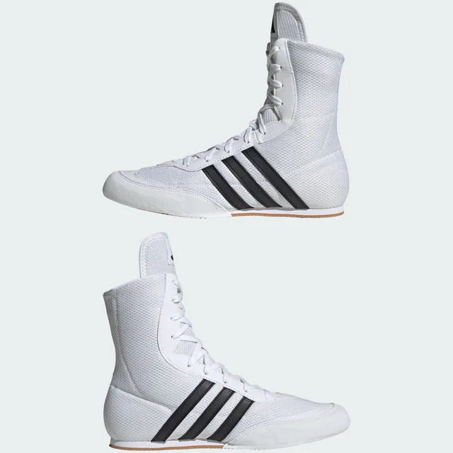 Chaussures de boxe Adidas Box Hog 2 – Blanc/Noir
