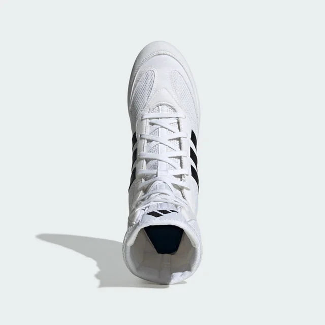 Chaussures de boxe Adidas Box Hog 2 – Blanc/Noir
