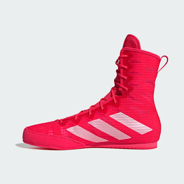 Adidas Boxschuhe Box Hog 4 – Rot/Weiß