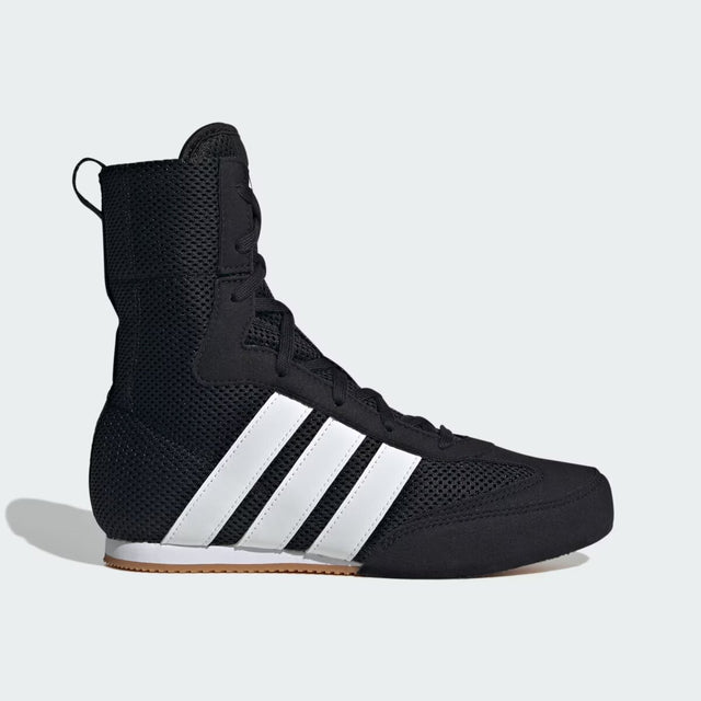 Chaussures de boxe Adidas Box Hog Classic enfant – Noir/Blanc