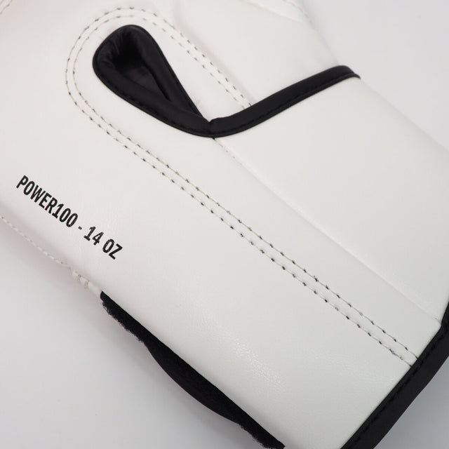 Adidas Boksehandsker Power 100 – Hvid/Sort