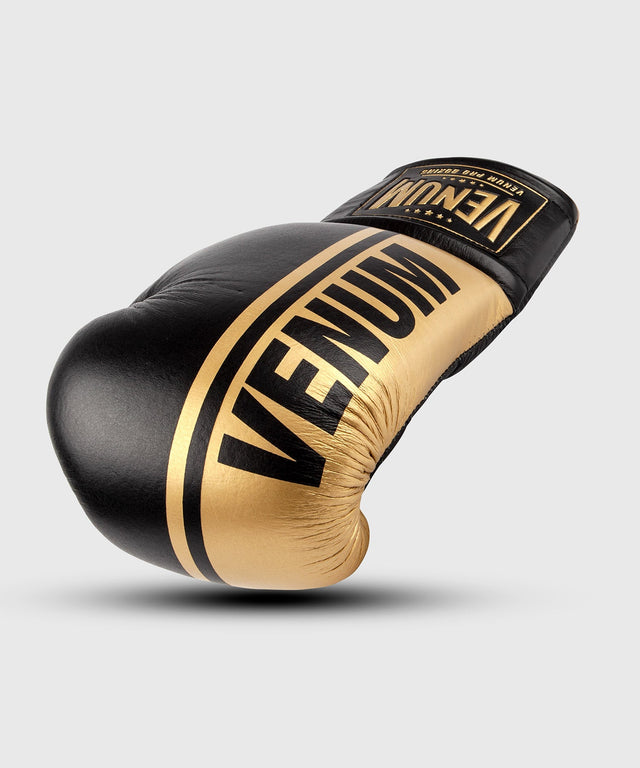 Boxerské rukavice Venum Shield – Černé/Zlaté