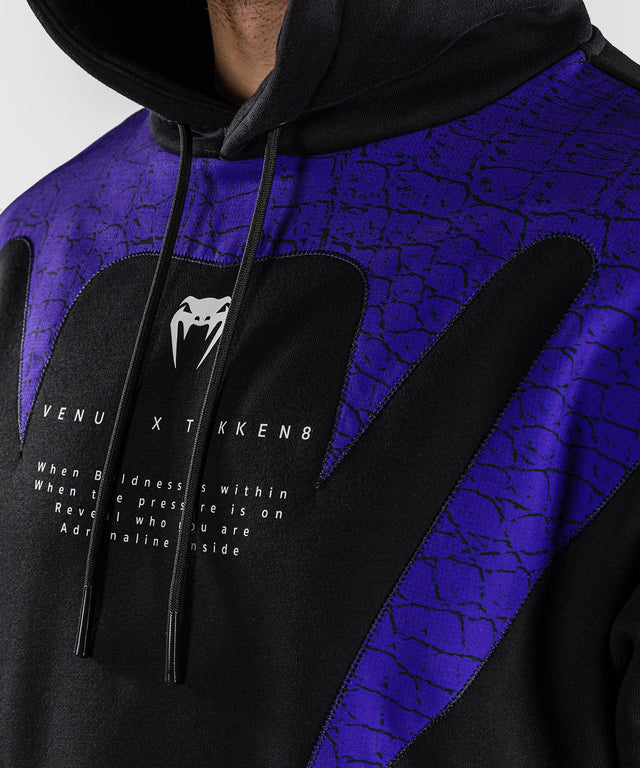 Hoodie Venum x TEKKEN 8 Kazuya – Noir/Violet
