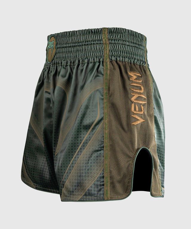 Muay Thai trenky Venum Stealth – Khaki/Tmavě zelené