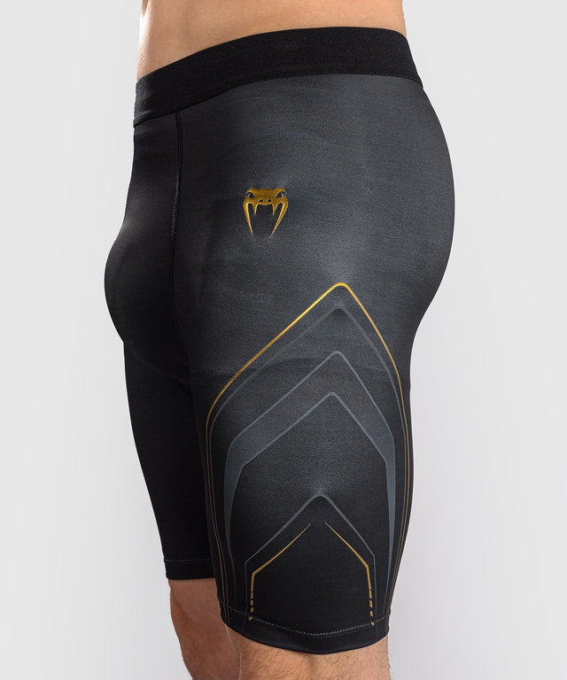 Shorts de compression Venum Streamline – Noir/Or