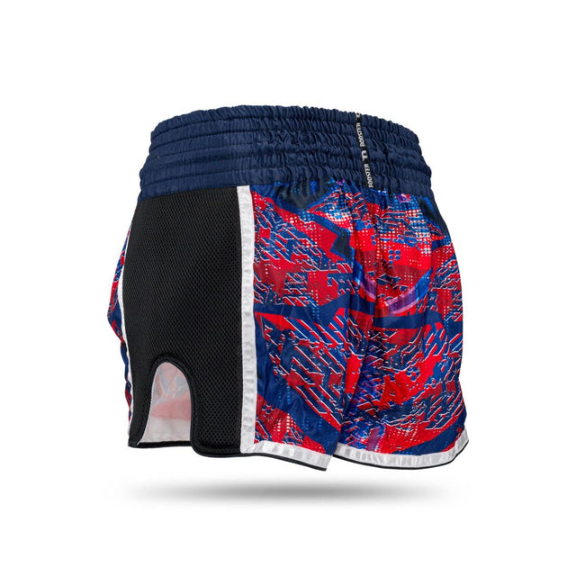 Booster Kickboxing shorts Alien – Blå/Rød