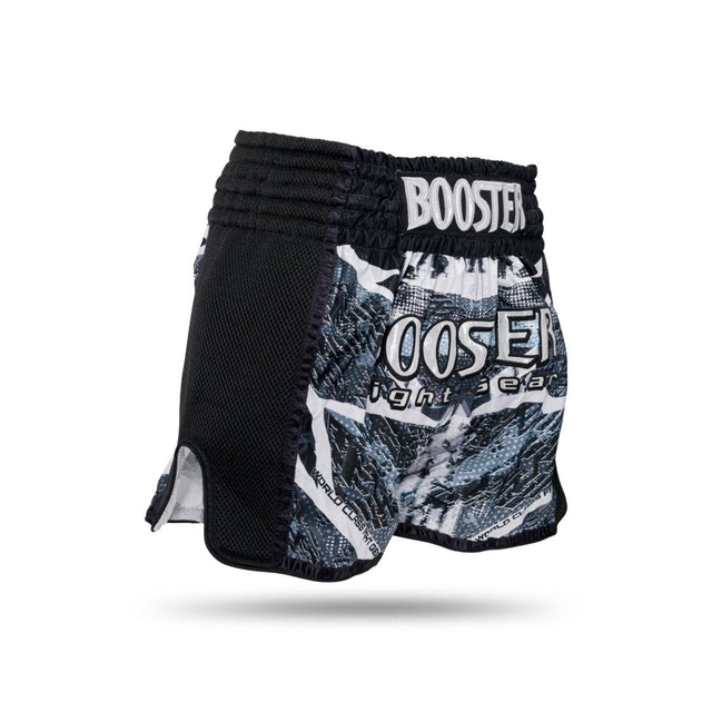 Booster Kickboxing shorts Alien – Sort/Grå