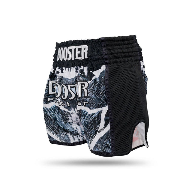 Booster Kickboxing shorts Alien – Sort/Grå