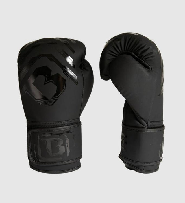 Booster Kickboks Handschuhe Youth Elite Kids – Schwarz – Boxhandschuhe