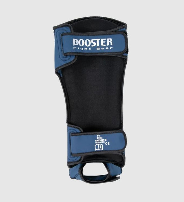 Tibiere Booster Kickboks Bangkok – Albastru/Argintiu/Negru – Tibiere