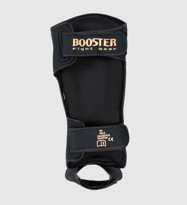 Booster Schienbeinschoner Bangkok – Schwarz/Gold – Schienbeinschoner