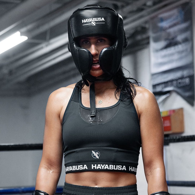 Casco da boxe Hayabusa Pro – Nero