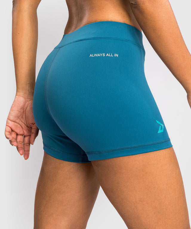 Pantaloncini a compressione Venum x Demi Donna – Azzurro