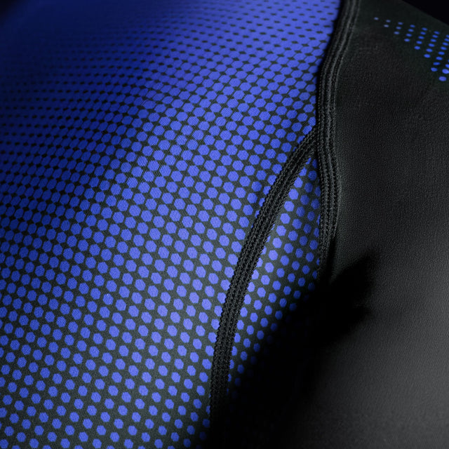 Rashguard Hayabusa Pro Ranked Mangas Curtas Mulher – Azul