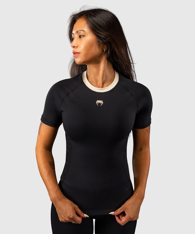 Venum Viper Rashguard korte ærmer til kvinder - Sort