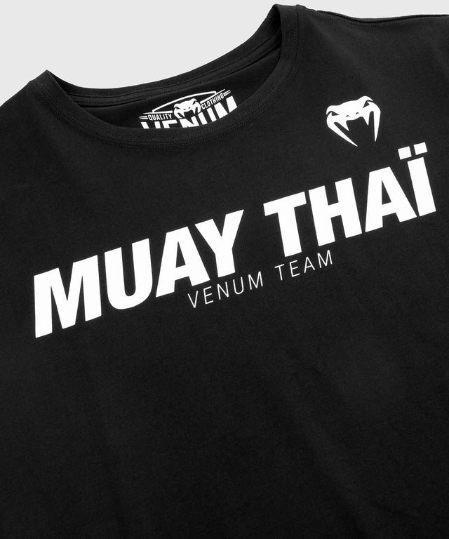 Camiseta Venum Muay Thai VT – Negro/Blanco