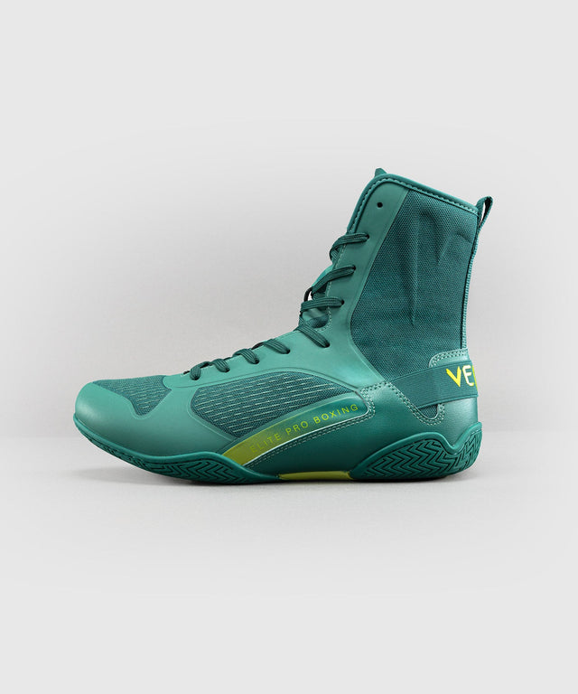 Scarpe da boxe Venum Elite Neo – Verde/Giallo Neon