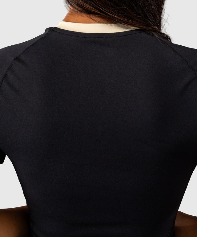 Venum Viper Rashguard korte ærmer til kvinder - Sort