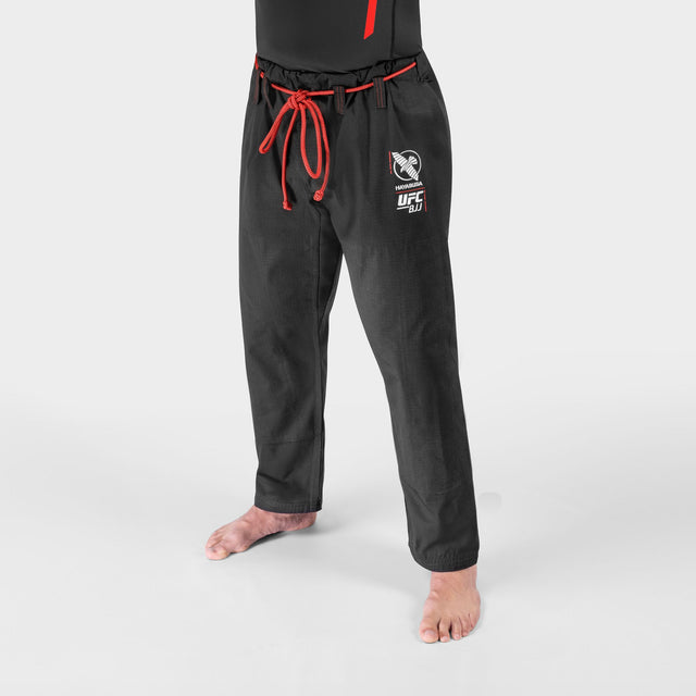 Shorts de BJJ Hayabusa x UFC – Ripstop noir