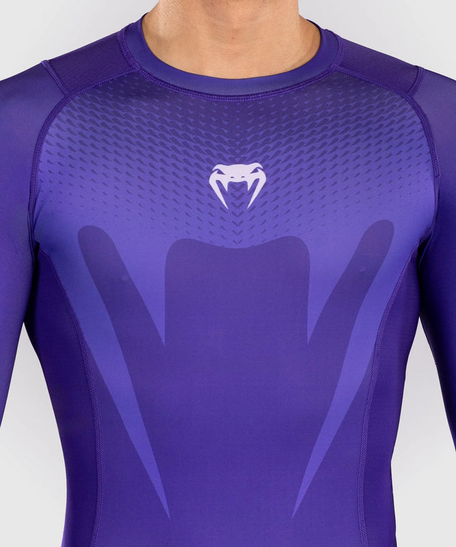 Venum No Gi Rashguard Lange Ärmel – Lila
