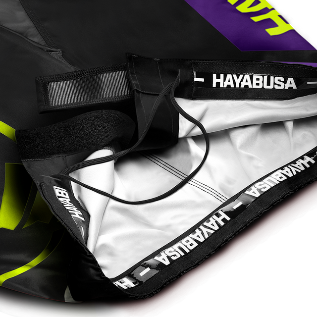 Shorts de MMA Hayabusa Icon – Noir/Néon