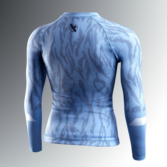 Rashguard Hayabusa Apex Vantage Maniche Lunghe Donna – Blu