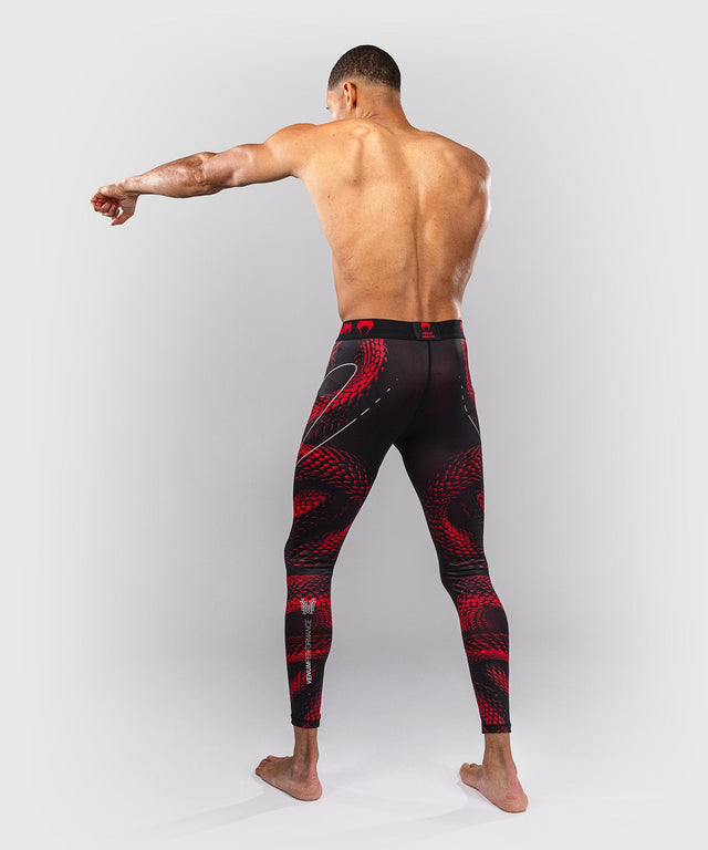 Pantaloncini a compressione Venum Matupa – Nero/Rosso/Argento