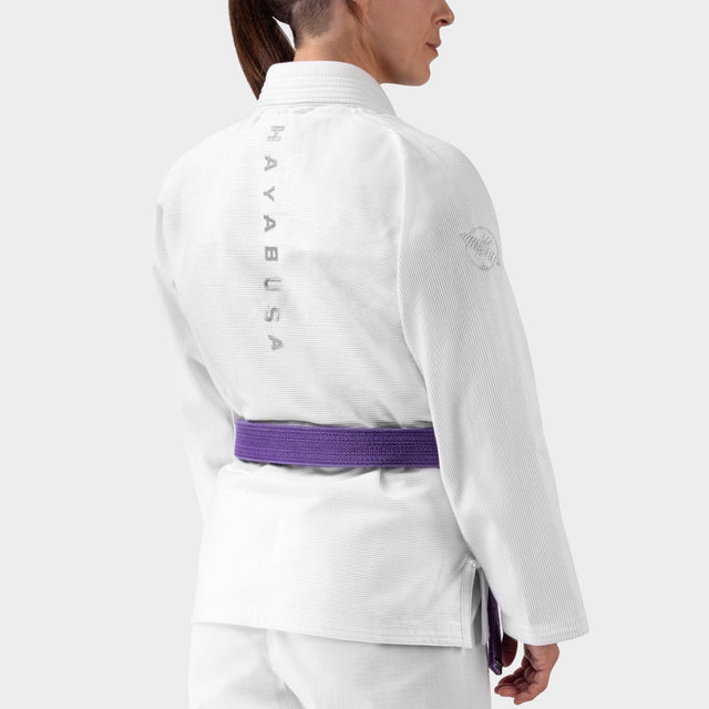 Hayabusa BJJ-Gi Jacke Core Lightweight Damen – Weiß