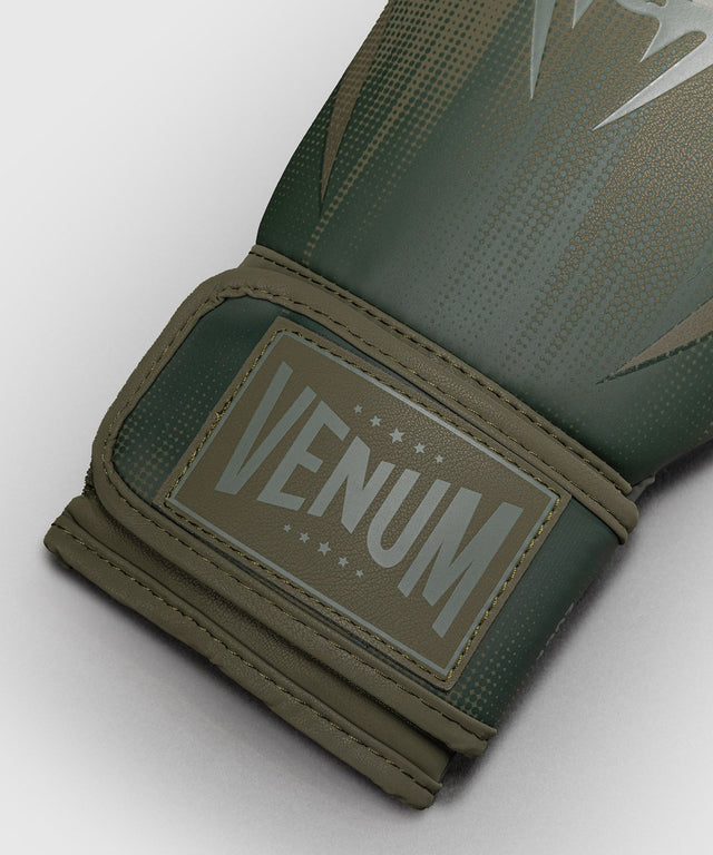 Luvas de boxe Venum Stealth – Caqui/Verde-escuro